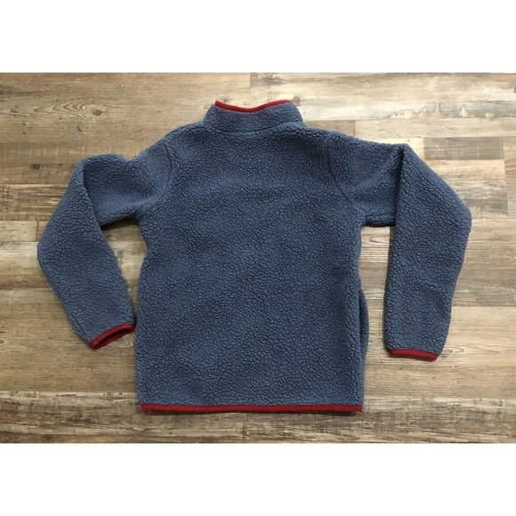 Columbia Womens XL Blue & Red Full Zip Chunky Fleece Jacket - Picture 4 of 6